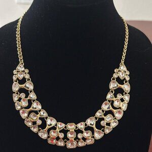 NWT TALBOTS  necklace Ice crystal statement NECKLACE.